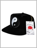Yin-Yang Velvet SnapBack Cap