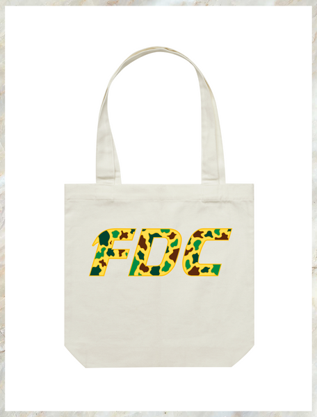 Camo FDC Tote Bag